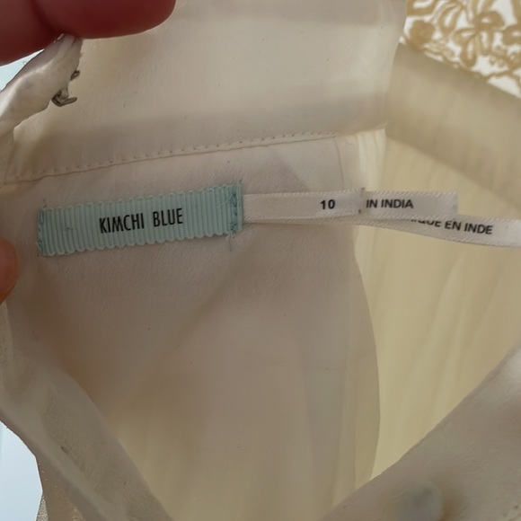 Off white high low dress with low back - Picture 5 of 7